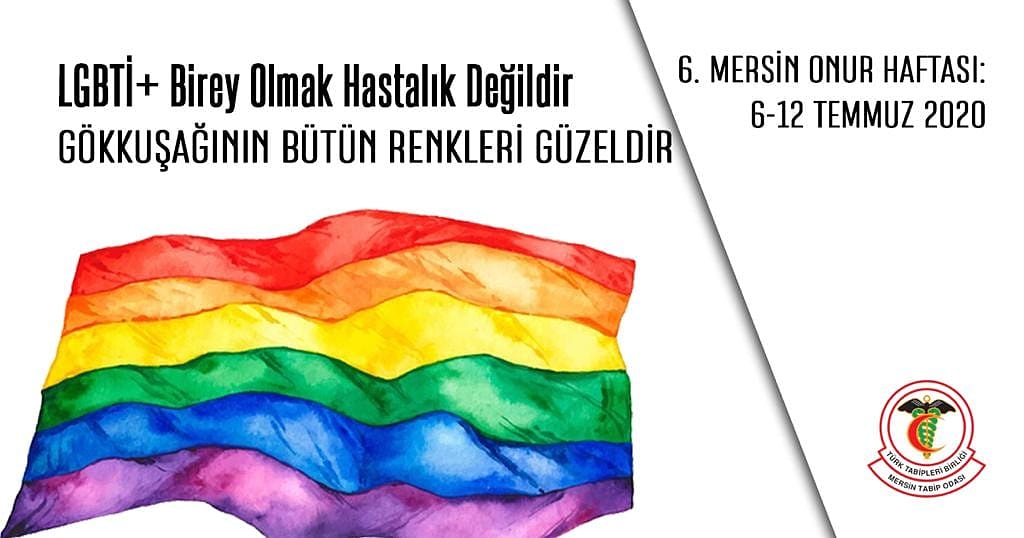 Mersin Tabip Odası: “LGBTİ+ birey olmak hastalık değildir!” Kaos GL - LGBTİ+ Haber Portalı