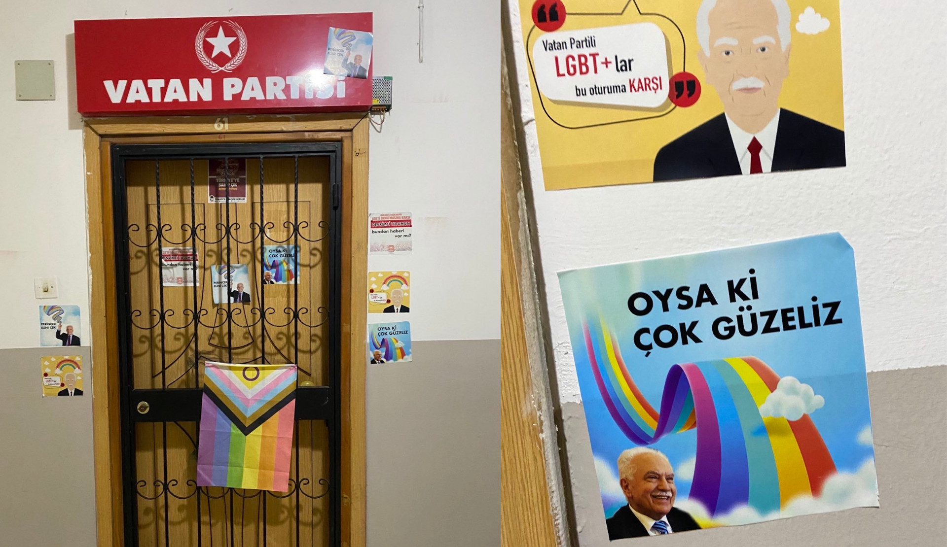 Mersinli LGBTİ+’lar Vatan Partisi’ni ziyaret etti: Perinçek, elini çek! Kaos GL - LGBTİ+ Haber Portalı