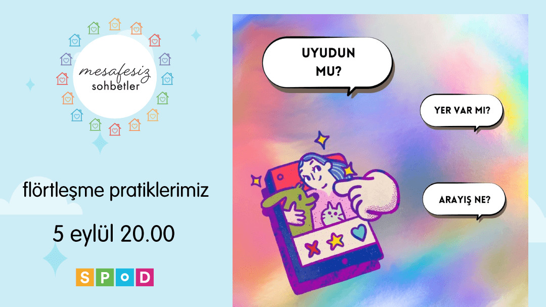 Mesafesiz Sohbetler’de bu hafta: Flört pratiklerimiz Kaos GL - LGBTİ+ Haber Portalı