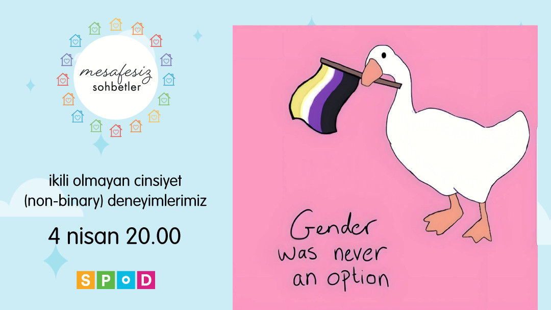 Mesafesiz Sohbetler’de bu hafta: İkili olmayan cinsiyet Kaos GL - LGBTİ+ Haber Portalı