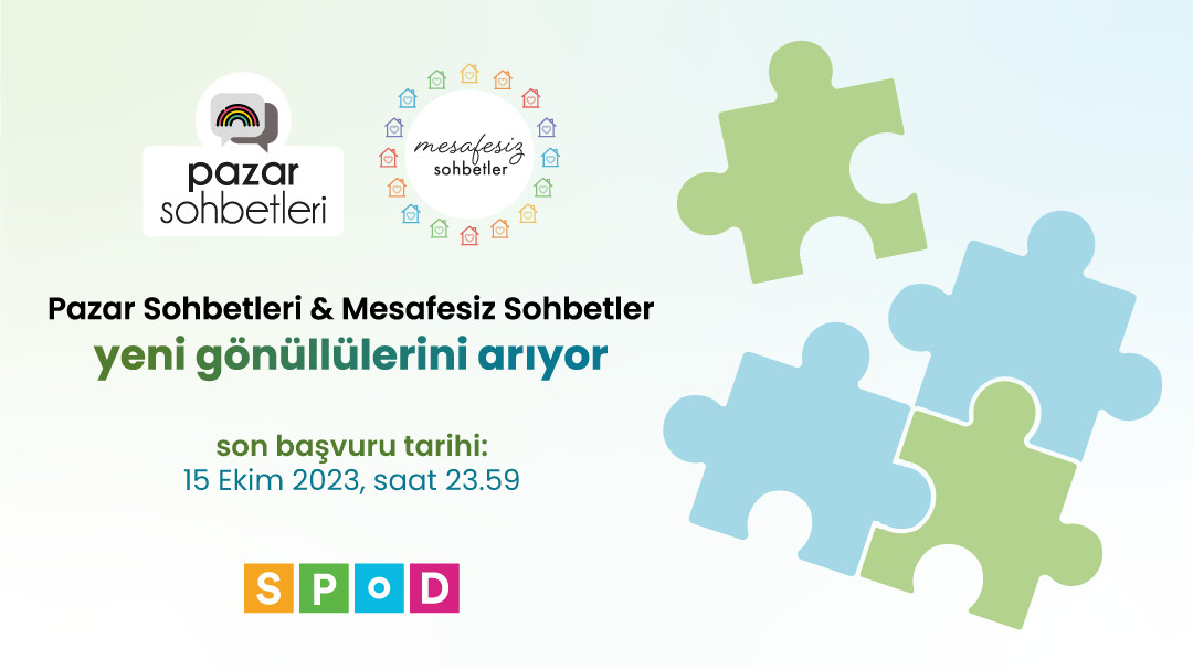 Mesafesiz Sohbetler & Pazar Sohbetleri gönüllüsü olabilirsiniz Kaos GL - LGBTİ+ Haber Portalı