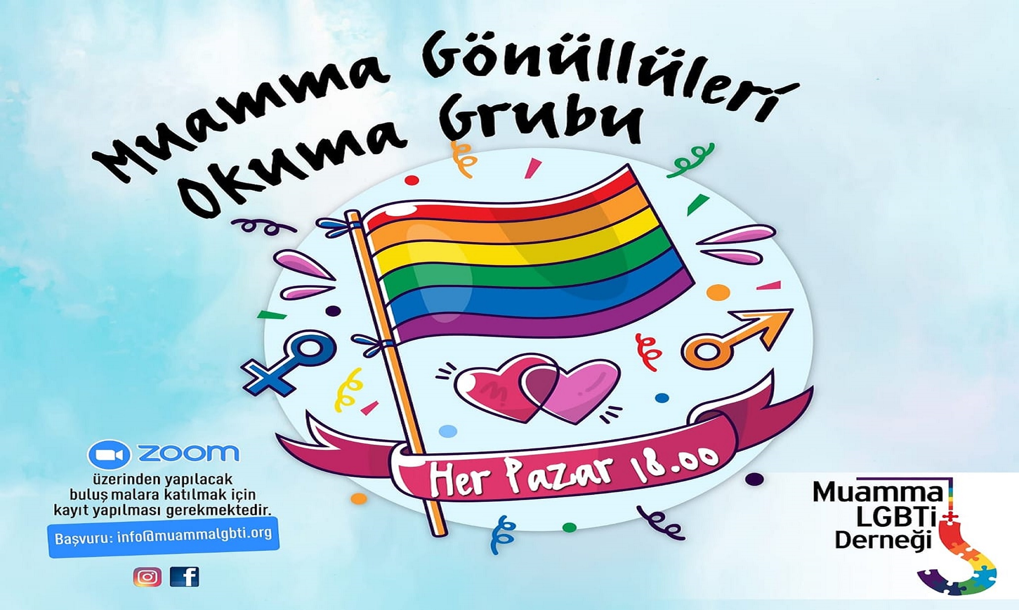 Muamma Gönüllüleri Okuma Grubu buluşmaya başlıyor Kaos GL - LGBTİ+ Haber Portalı