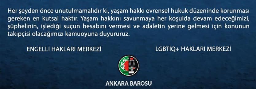 “Nefret suçu failleri cezasızlık politikaları ile şiddet uygulamayı kendilerine hak görüyor” Kaos GL - LGBTİ+ Haber Portalı