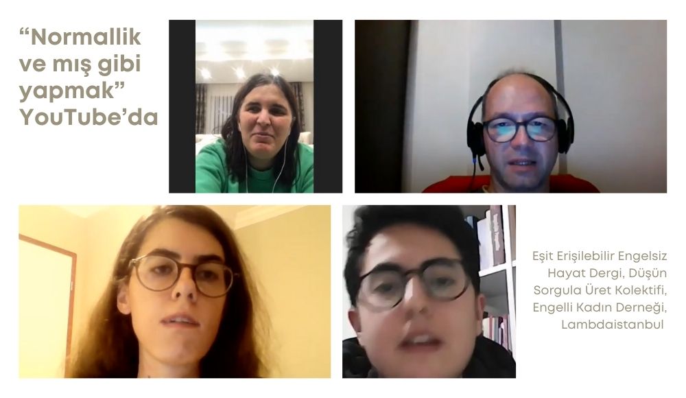 “Normallik ve mış gibi yapmak” YouTube’da Kaos GL - LGBTİ+ Haber Portalı