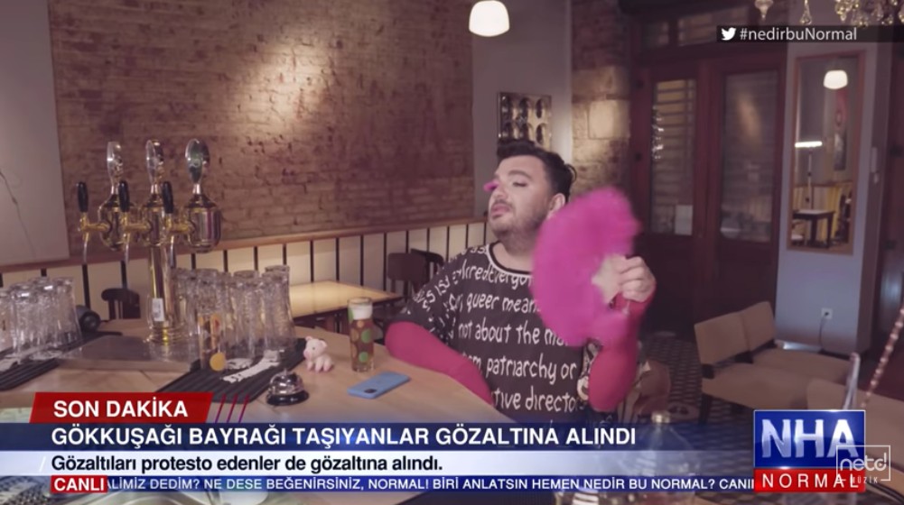 Nuri Harun Ateş’in Normal’i klibiyle yayında: #NedirBuNormal Kaos GL - LGBTİ+ Haber Portalı