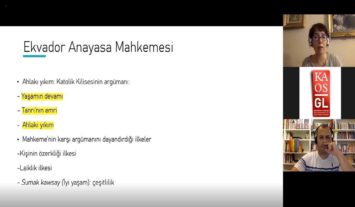 “Oldukça az ülkenin Anayasa’sında LGBTİ+’ların koruma altına alındığını görüyoruz” Kaos GL - LGBTİ+ Haber Portalı