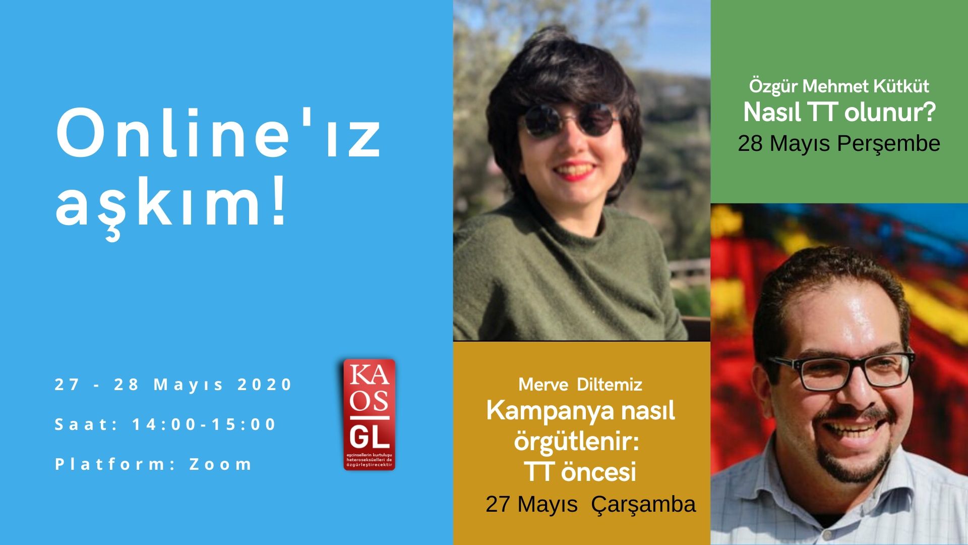 “Online’ız aşkım” başvurularınızı bekliyor Kaos GL - LGBTİ+ Haber Portalı
