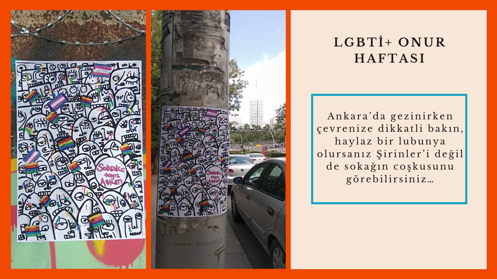 Onur Haftası sokakları Ankara’yı geziyor! | Kaos GL - LGBTİ+ Haber Portalı Haber