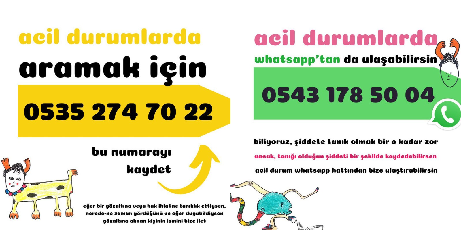 Onur Yürüyüşü’nden acil durumlarda telefon ve WhatApp hattı Kaos GL - LGBTİ+ Haber Portalı