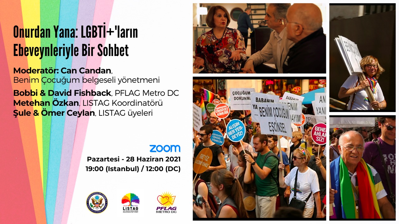 “Onurdan Yana: LGBTİ+’ların Ebeveynleriyle Bir Sohbet” söyleşisi 28 Haziran’da | Kaos GL - LGBTİ+ Haber Portalı Haber