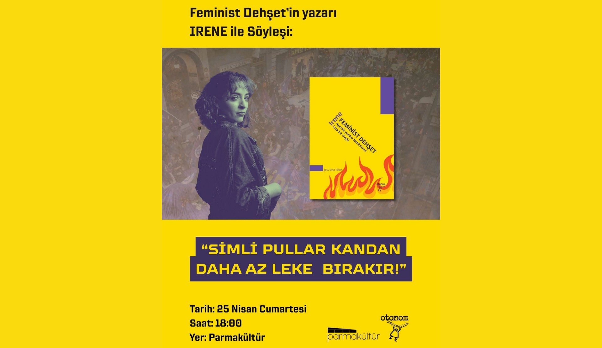 Otonom Yayıncılık’tan söyleşi: “Feminist Dehşet: Aşırılık Yanlısı Feminizme Kısa Bir Övgü” | Kaos GL - LGBTİ+ Haber Portalı Haber