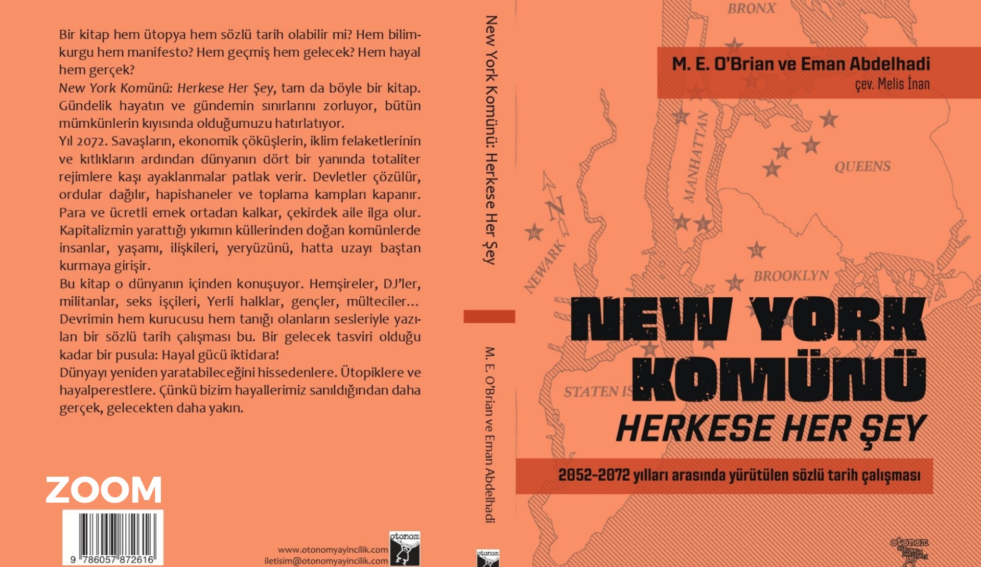 Otonom Yayıncılık’tan yeni kitap: “New York Komünü: Herkese Her Şey” | Kaos GL - LGBTİ+ Haber Portalı Haber