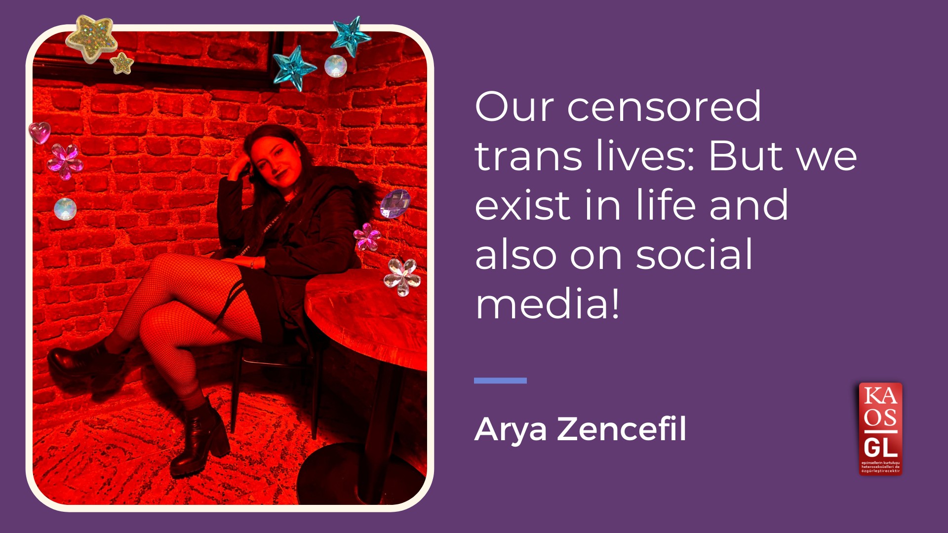 “Our censored trans lives: But we exist in life and also on social media!” | Kaos GL - News Portal for LGBTI+ News
