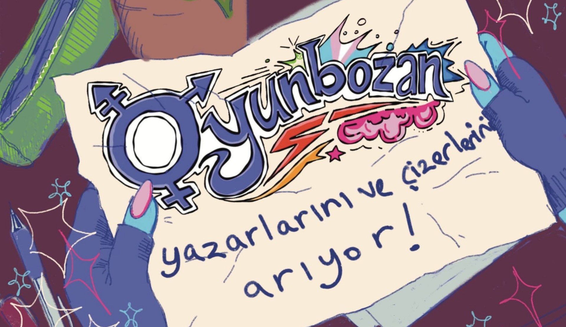 Oyunbozan Fanzin, 2. sayısı için yazar ve çizerlerini arıyor! | Kaos GL - LGBTİ+ Haber Portalı Haber