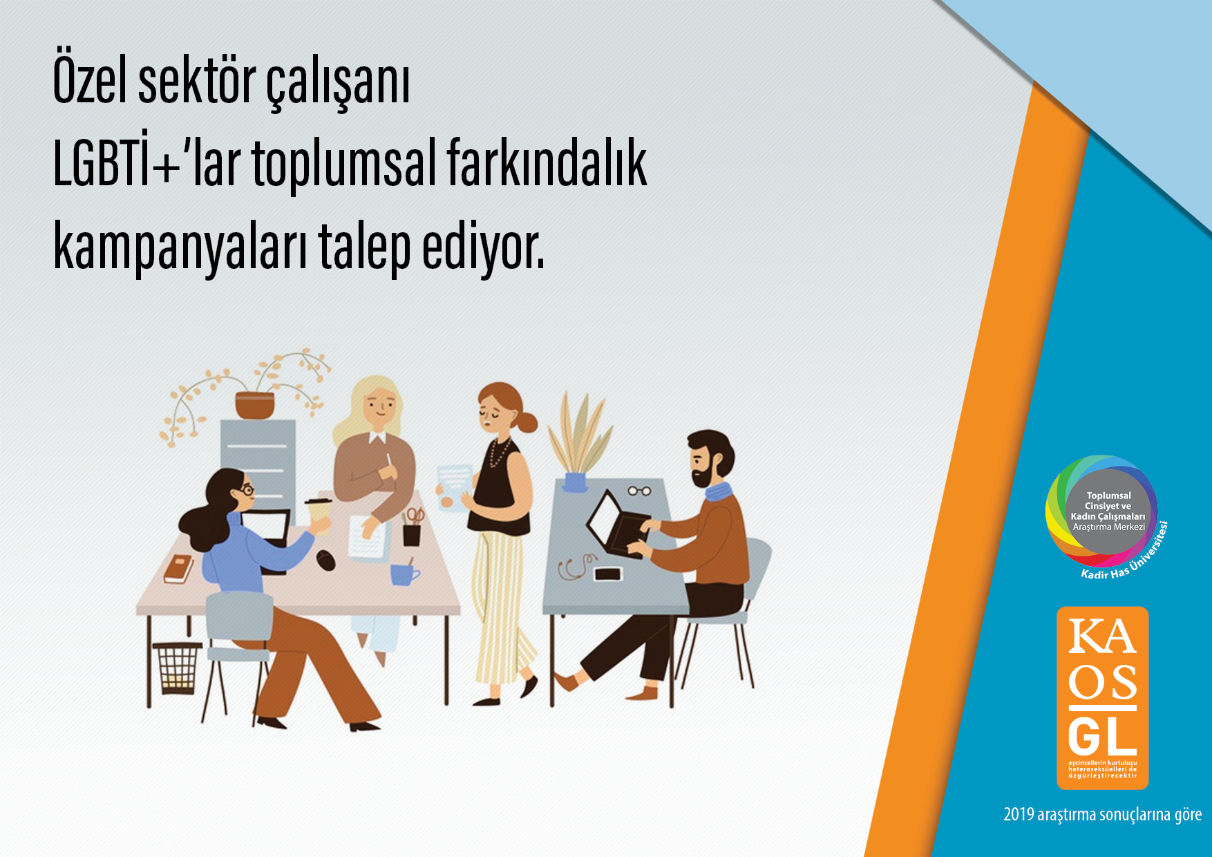Özel sektör çalışanı LGBTİ+’lar farkındalık kampanyaları talep ediyor Kaos GL - LGBTİ+ Haber Portalı