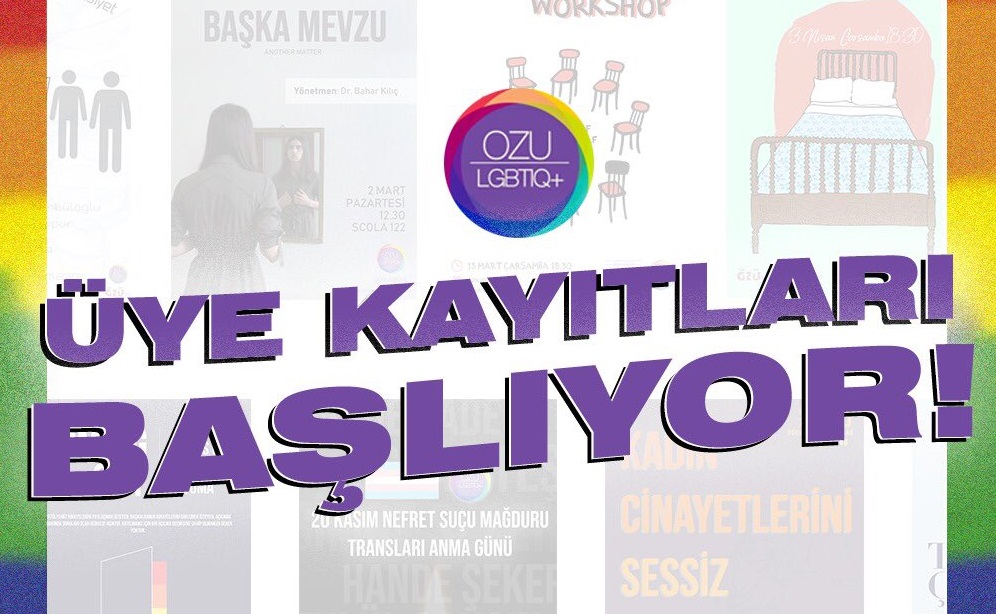 Özyeğin LGBTİQ+’nın üyelik kayıtları başladı Kaos GL - LGBTİ+ Haber Portalı