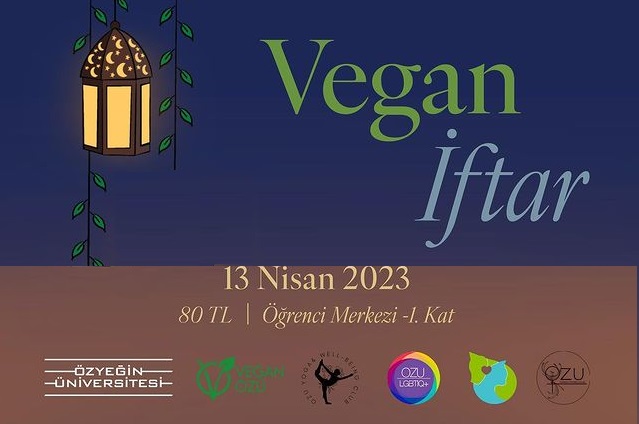 Özyeğin LGBTİQ+, “Vegan İftar”a davet ediyor Kaos GL - LGBTİ+ Haber Portalı
