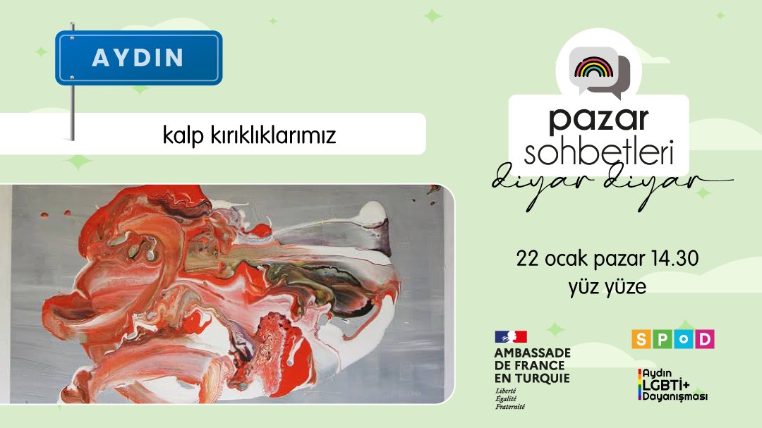 “Pazar Sohbetleri” Aydın yolcusu Kaos GL - LGBTİ+ Haber Portalı