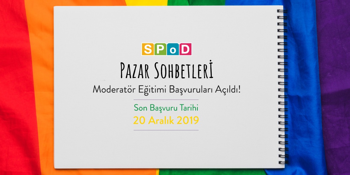 Pazar Sohbetleri Moderatör Eğitimi başvuruları için son gün yarın! Kaos GL - LGBTİ+ Haber Portalı