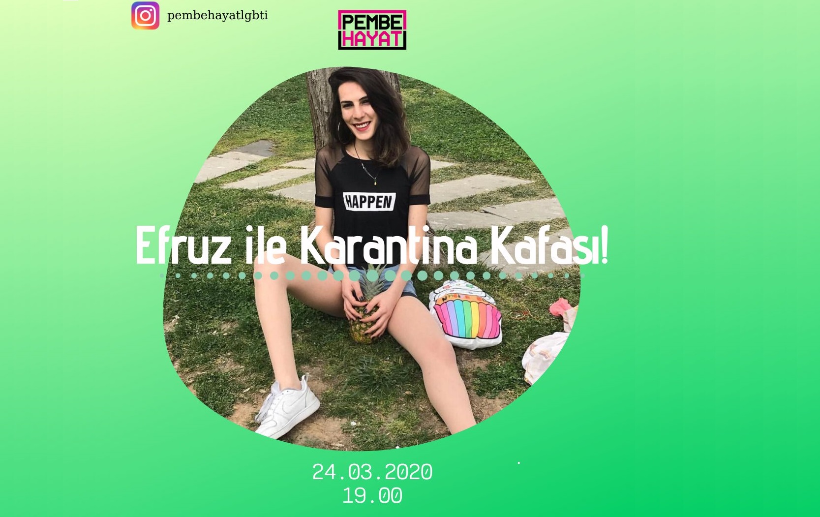Pembe Hayat canlı yayında: Karantina Kafası Kaos GL - LGBTİ+ Haber Portalı