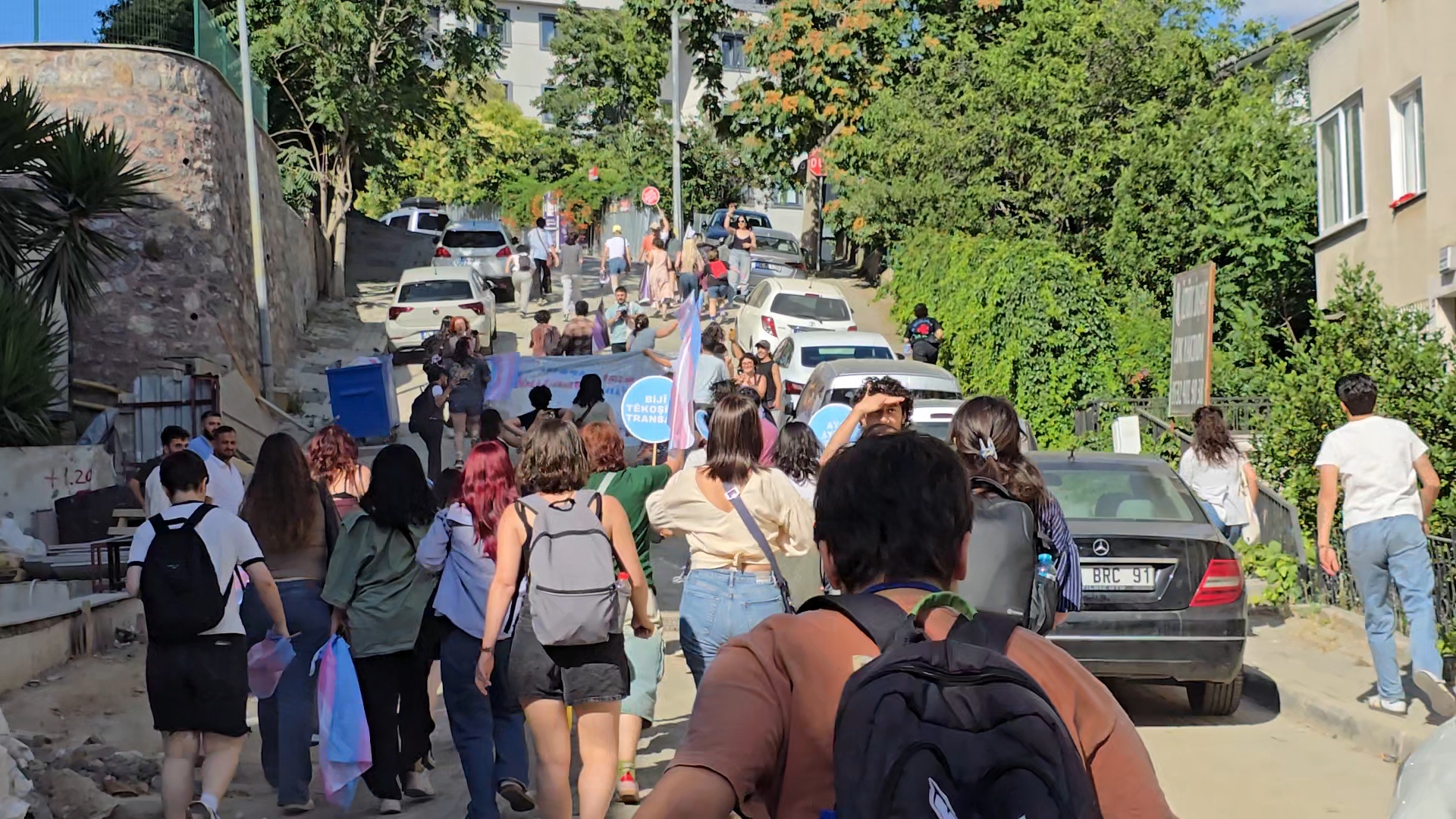 Police attacked the Trans Pride March: We have never surrendered to you, and we never will! | Kaos GL - News Portal for LGBTI+ News