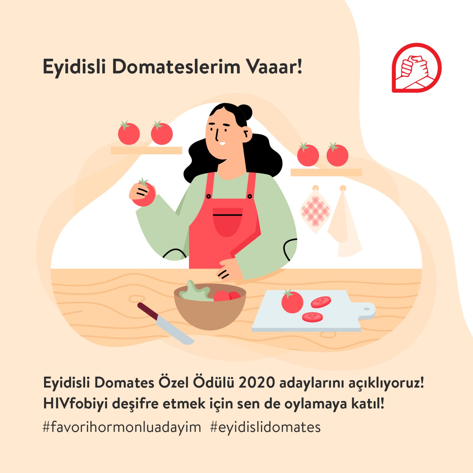 Pozitif Dayanışma’dan “Eyidisli Domates” oylaması Kaos GL - LGBTİ+ Haber Portalı