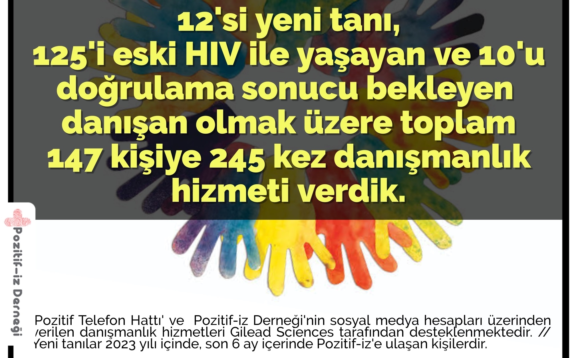 Pozitif-iz Derneği, Ocak’ta 245 danışmanlık verdi | Kaos GL - LGBTİ+ Haber Portalı Haber