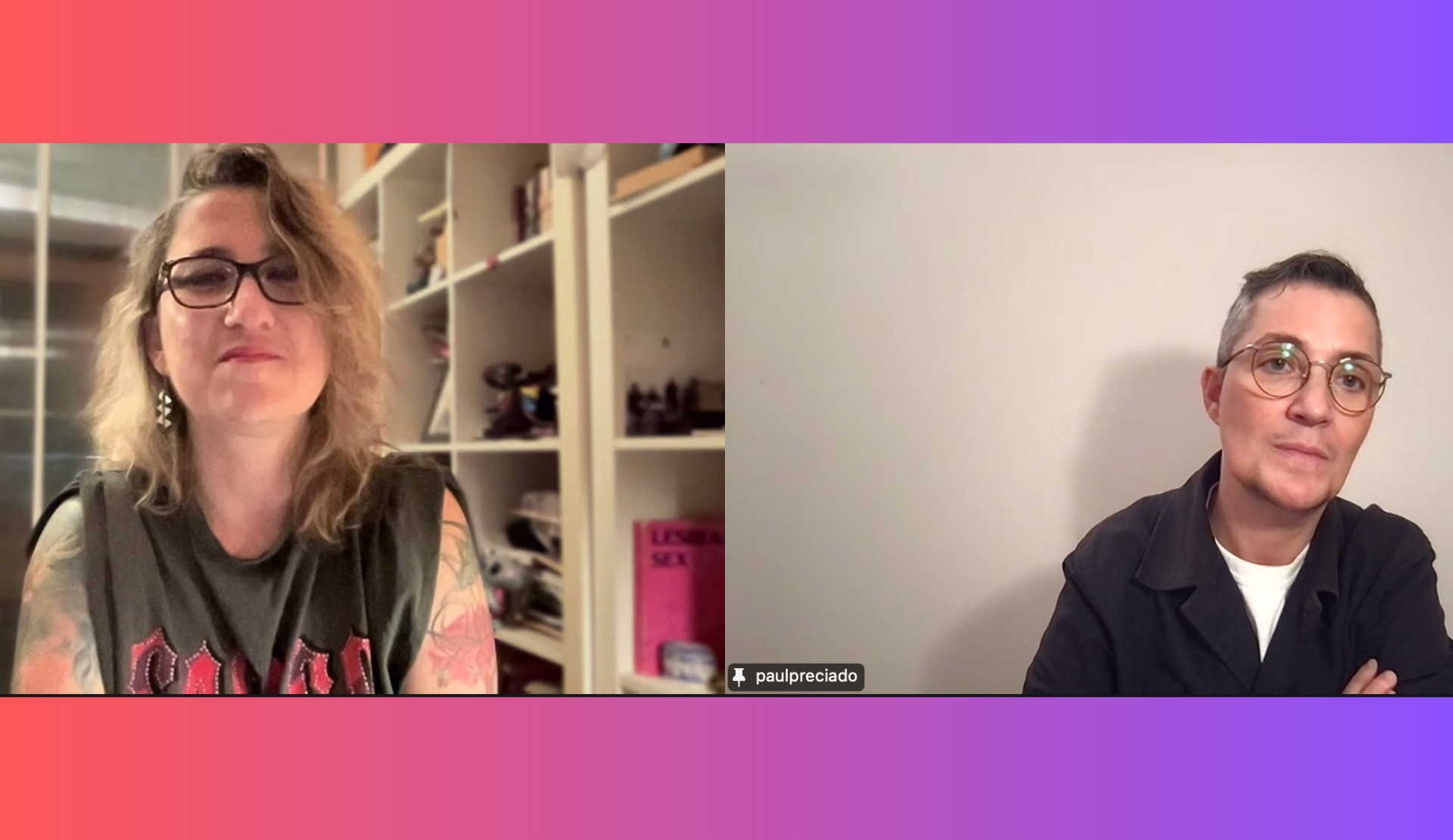 Preciado, Feminist Forum’da konuştu: “Sizi tıktıkları rejimle kendinizi tanımlamak zorunda değilsiniz” Kaos GL - LGBTİ+ Haber Portalı