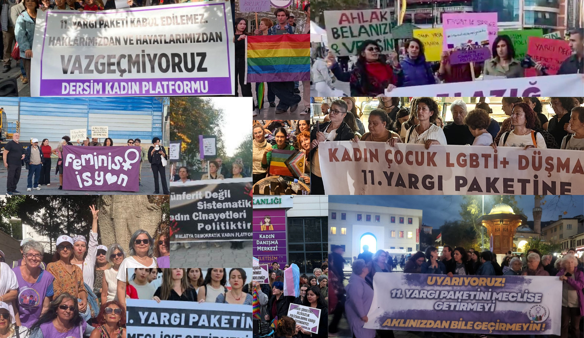 Pride defied the ban: LGBTI+ people and women took to the streets in 18 cities to protest the judicial package | Kaos GL - News Portal for LGBTI+ News