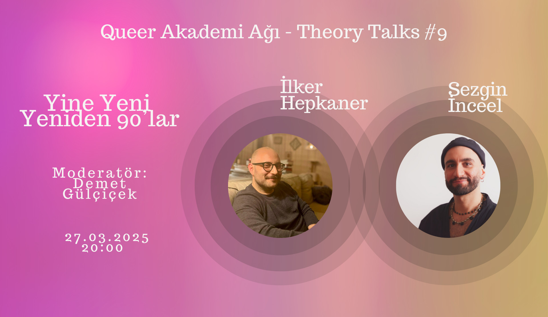 Queer Akademi Ağı’nın yeni buluşması: “Yine Yeni Yeniden 90’lar” | Kaos GL - LGBTİ+ Haber Portalı Haber