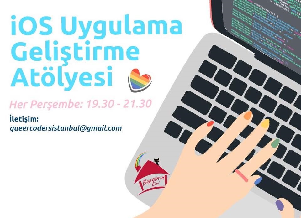 Queer Coders İstanbul uygulama geliştirme atölyelerine çağırıyor Kaos GL - LGBTİ+ Haber Portalı