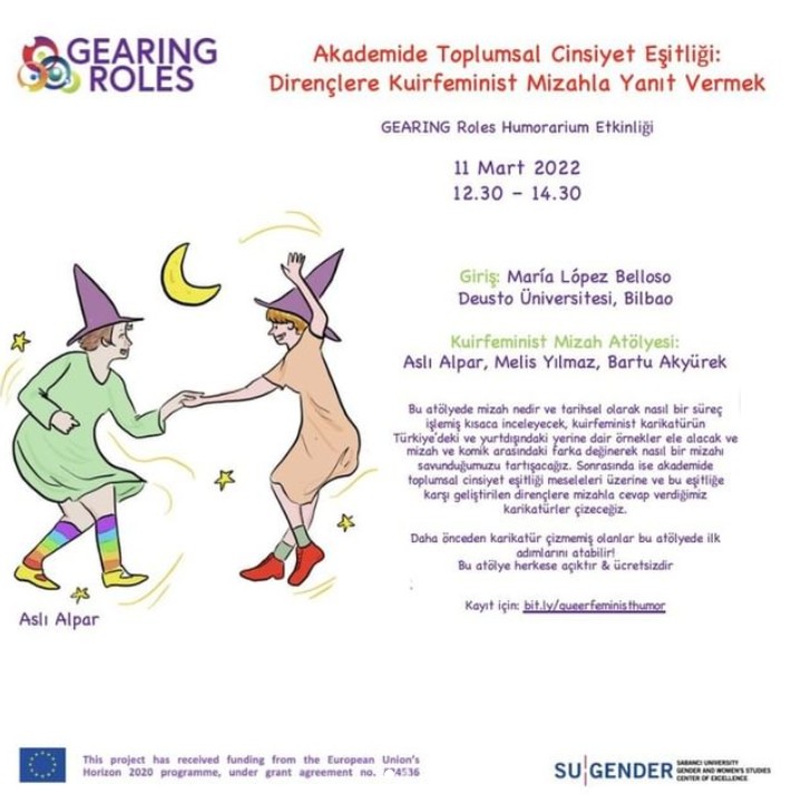 Queer feminist karikatür atölyesi SU Gender’da Kaos GL - LGBTİ+ Haber Portalı