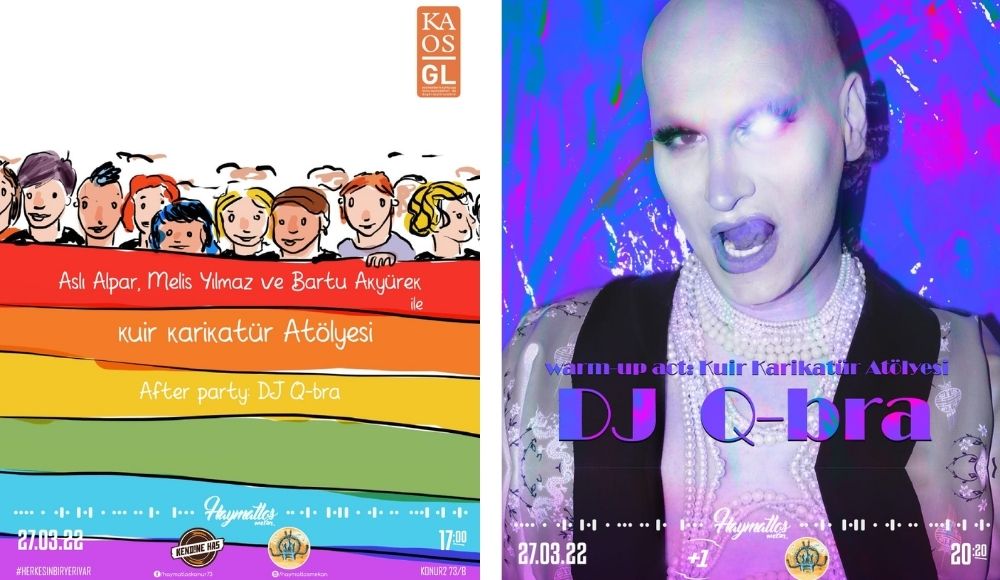 Queer karikatür atölyesi Haymatlos’ta olacak Kaos GL - LGBTİ+ Haber Portalı