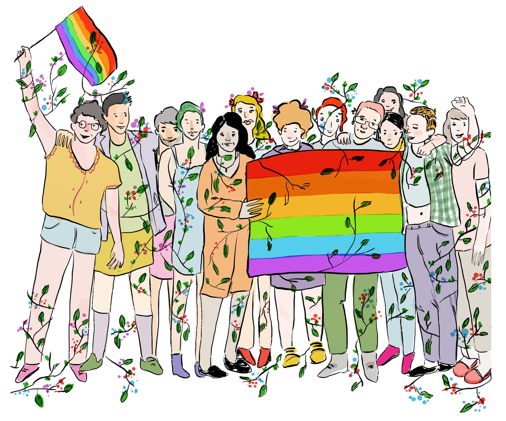 Queer karikatürler esenlikle çizildi Kaos GL - LGBTİ+ Haber Portalı