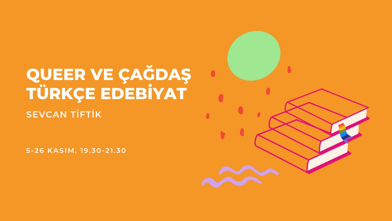 Queer ve Çağdaş Türkçe Edebiyat atölyeleri Kasım’da Kaos GL - LGBTİ+ Haber Portalı