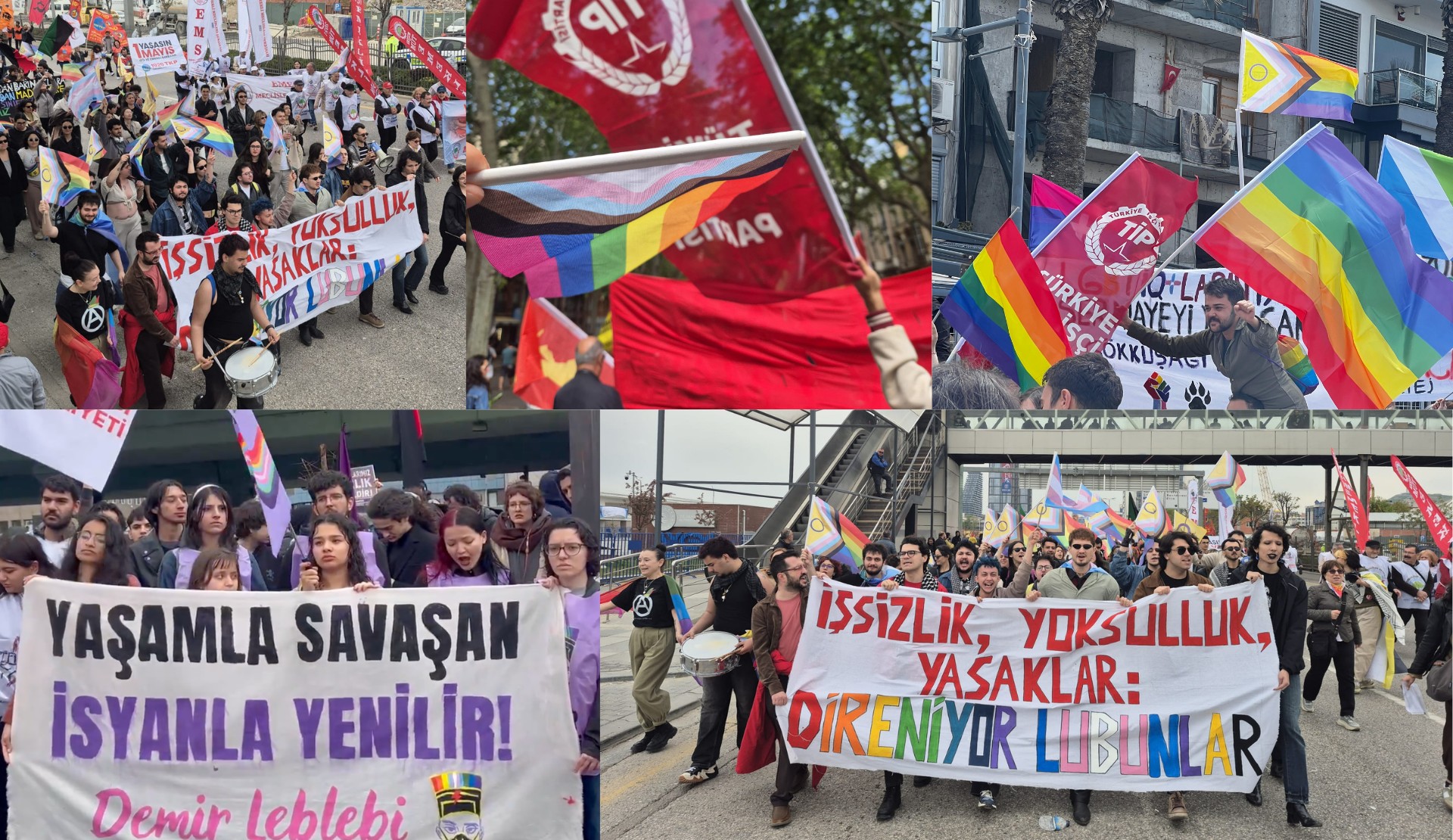 Rainbow scenes from May 1: “Unemployment, poverty, bans: LGBTI+ people resist” | Kaos GL - News Portal for LGBTI+ News