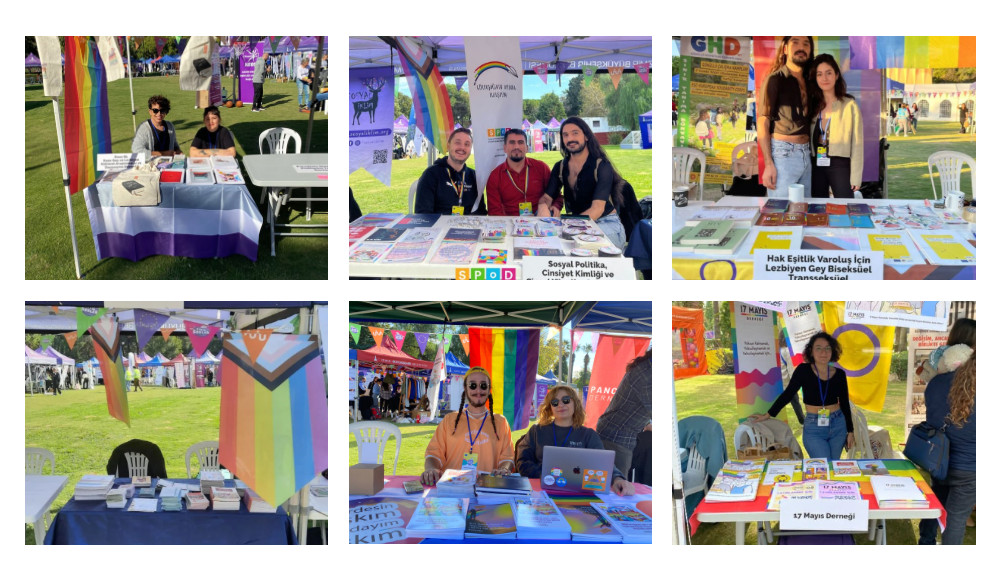 Rainbow Stands at the Civil Voices Festival | Kaos GL - News Portal for LGBTI+ News