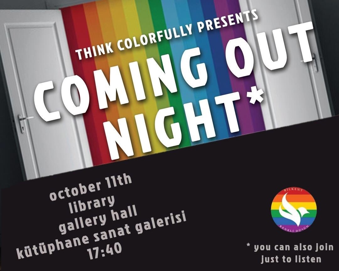 Renkli Düşün’den “Coming Out Night” Kaos GL - LGBTİ+ Haber Portalı