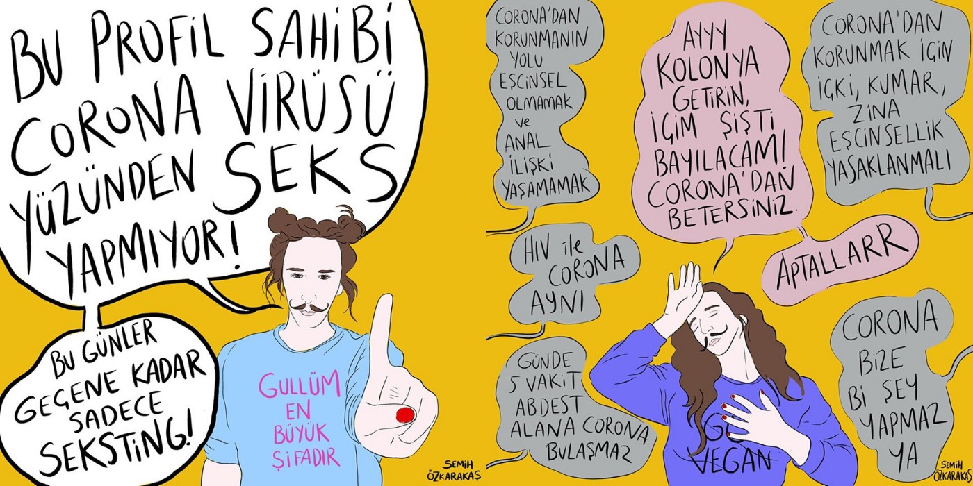 Semih Özkarakaş’ın korona günlüğü | Kaos GL - LGBTİ+ Haber Portalı Haber