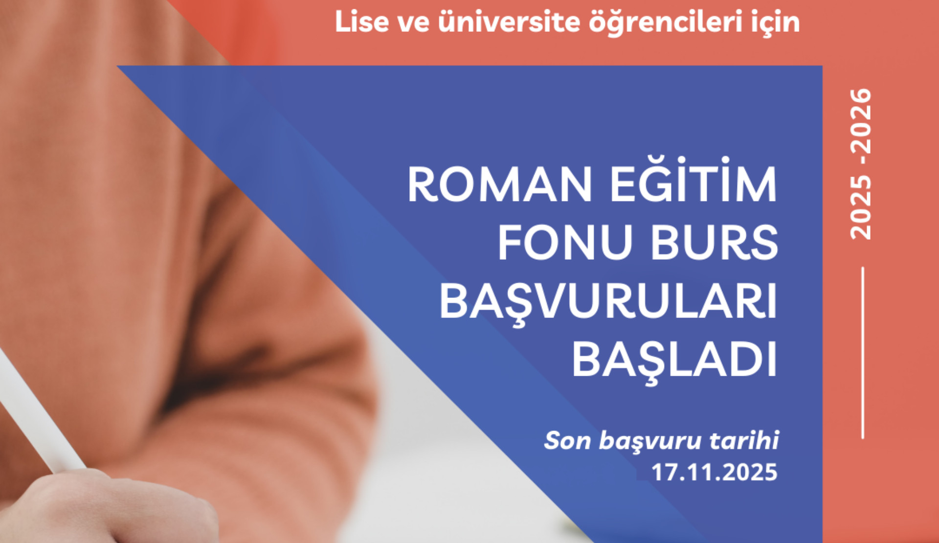 Sıfır Ayrımcılık Derneği’nin Roman öğrencilere yönelik burs başvuruları başladı! | Kaos GL - LGBTİ+ Haber Portalı Haber