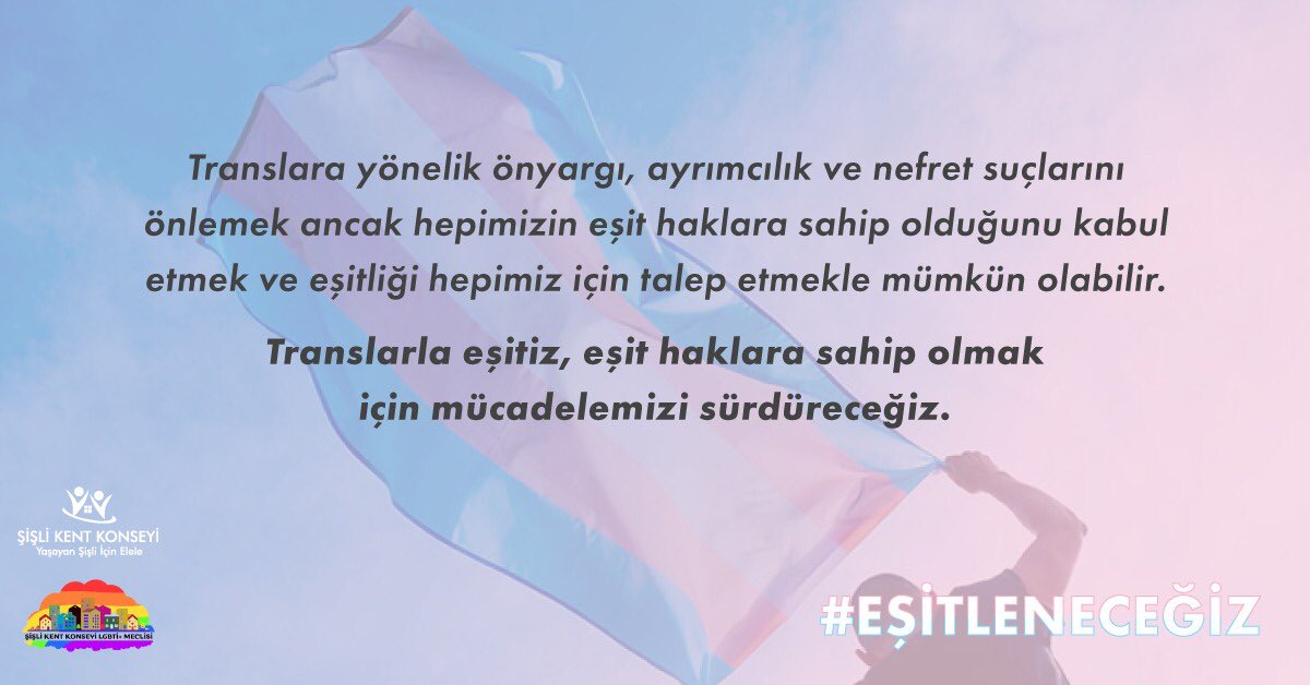 Şişli Kent Konseyi 20 Kasım anması Kaos GL - LGBTİ+ Haber Portalı