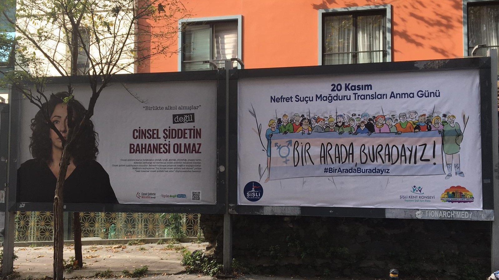 Şişli ve Kadıköy’den mesaj: “Bir arada, buradayız” | Kaos GL - LGBTİ+ Haber Portalı