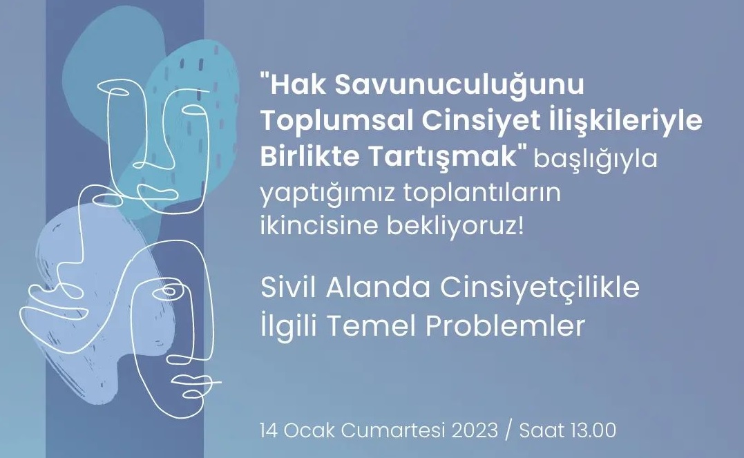 “Sivil Alanda Cinsiyetçilikle İlgili Temel Problemler” toplantısı 14 Ocak’ta Kaos GL - LGBTİ+ Haber Portalı