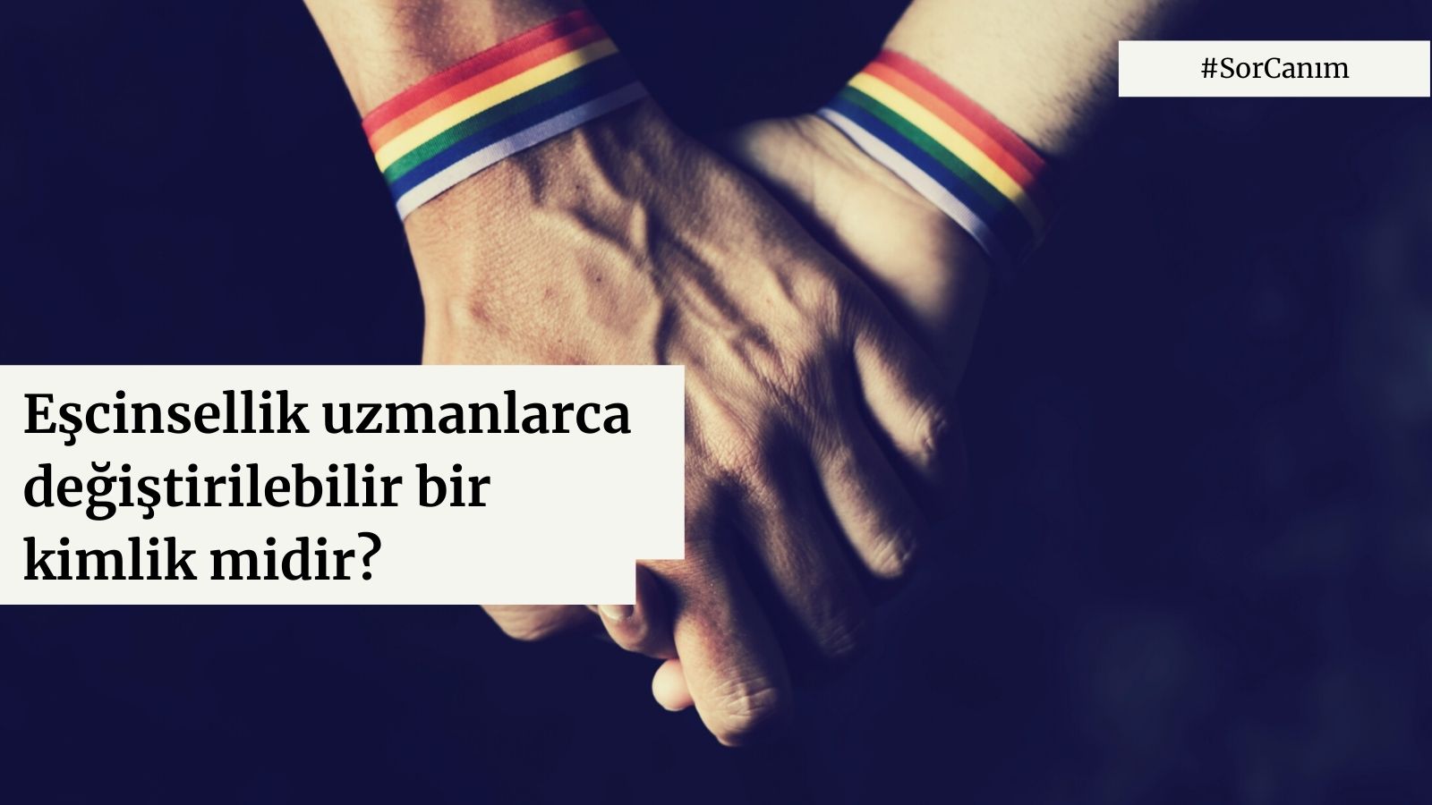 Sor Canım: Eşcinsellik uzmanlarca değiştirilebilir bir kimlik midir? Kaos GL - LGBTİ+ Haber Portalı