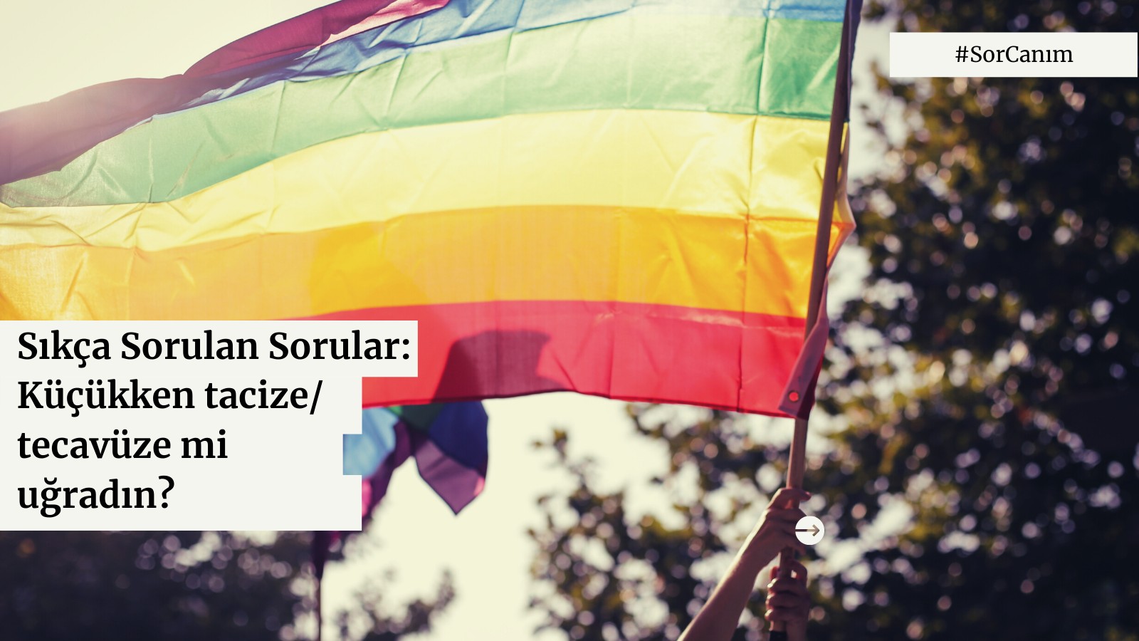 Sor canım: “Küçükken tacize/tecavüze mi uğradın?” | Kaos GL - LGBTİ+ Haber Portalı