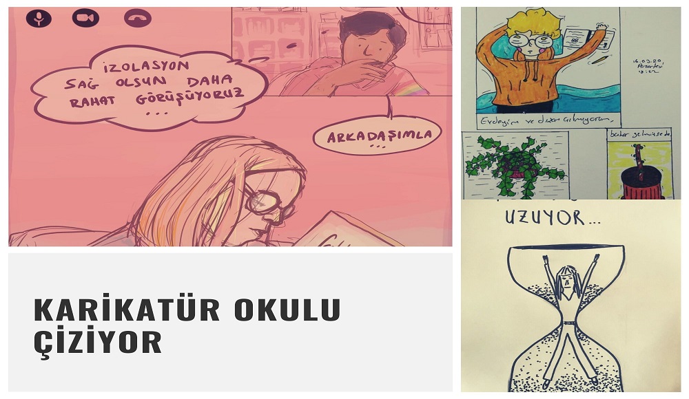 Sosyal mesafelenme bir arada çizmeye engel değil Kaos GL - LGBTİ+ Haber Portalı