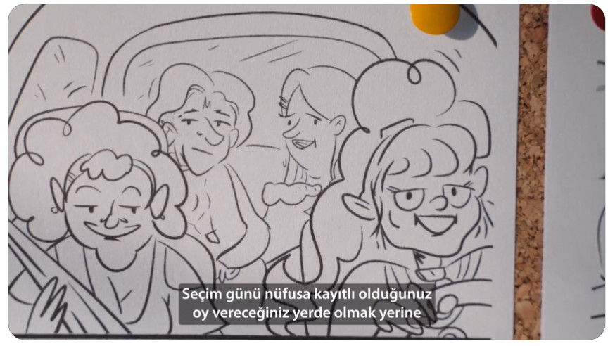 SPoD’dan ikinci çizgili seçim videosu Kaos GL - LGBTİ+ Haber Portalı