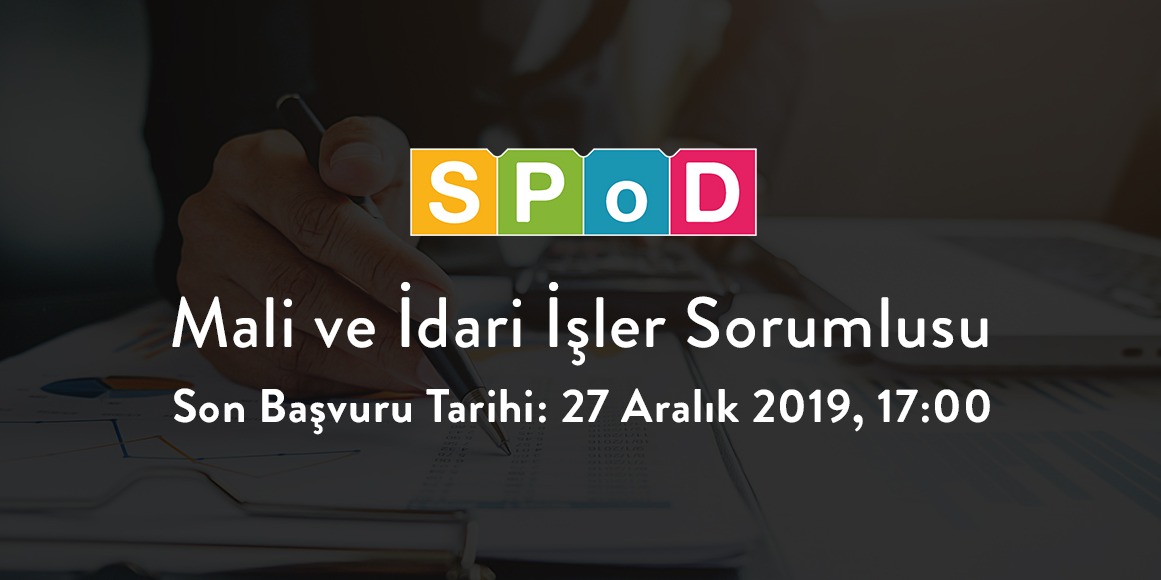 SPoD’dan mali ve idari işler sorumlusu ilanı Kaos GL - LGBTİ+ Haber Portalı