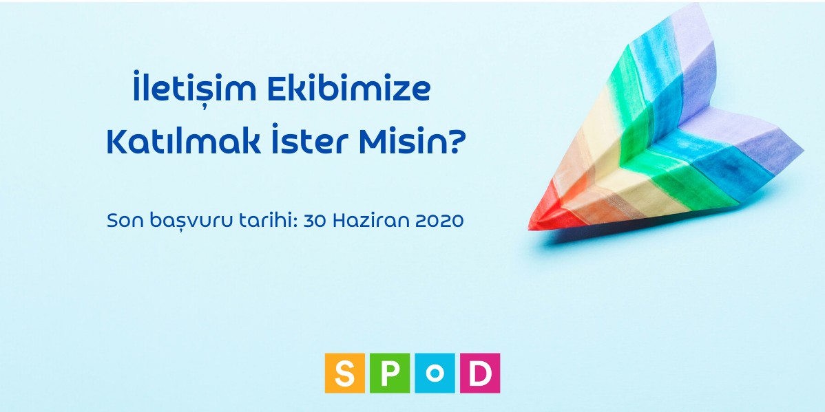 SPoD, İletişim Ekibi için gönüllülerini arıyor Kaos GL - LGBTİ+ Haber Portalı