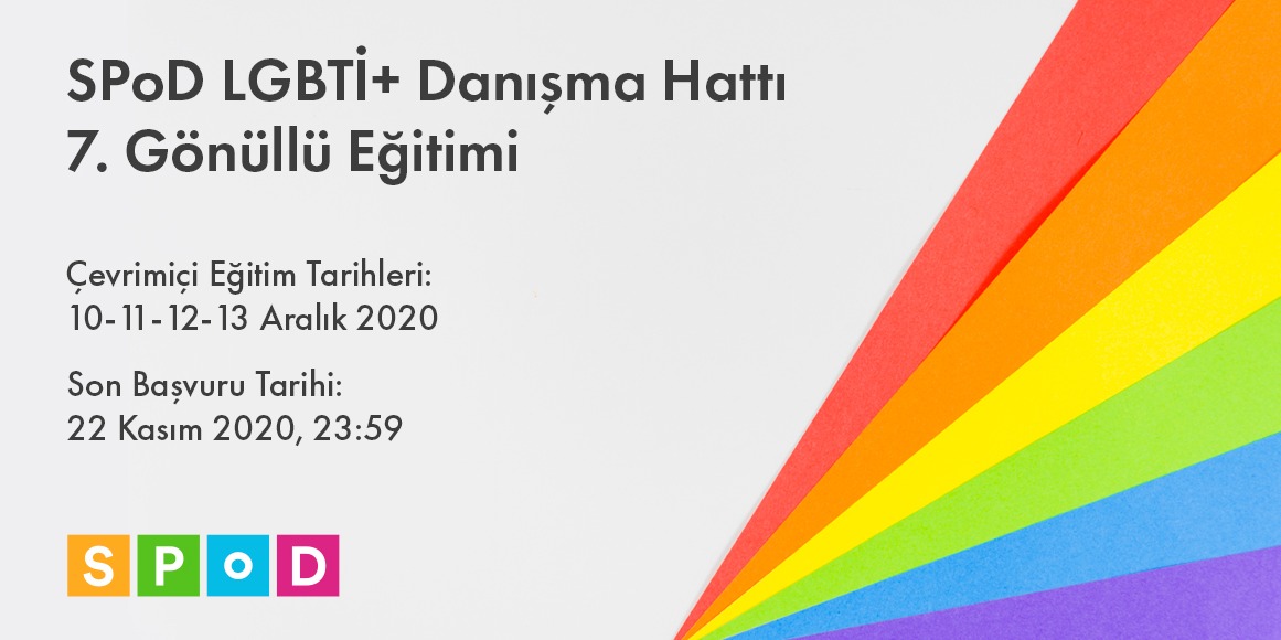 SPoD LGBTİ+ Danışma Hattı 7. Gönüllü Eğitimi başvuruya açıldı Kaos GL - LGBTİ+ Haber Portalı